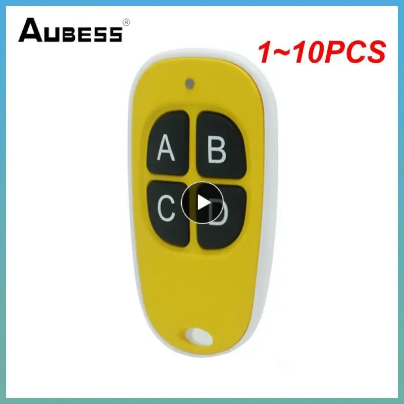 Universal Garage Remote Control 433 mhz 4-keys Door Gate Copy Control Wireless Clone Electronic Gate Control Copier