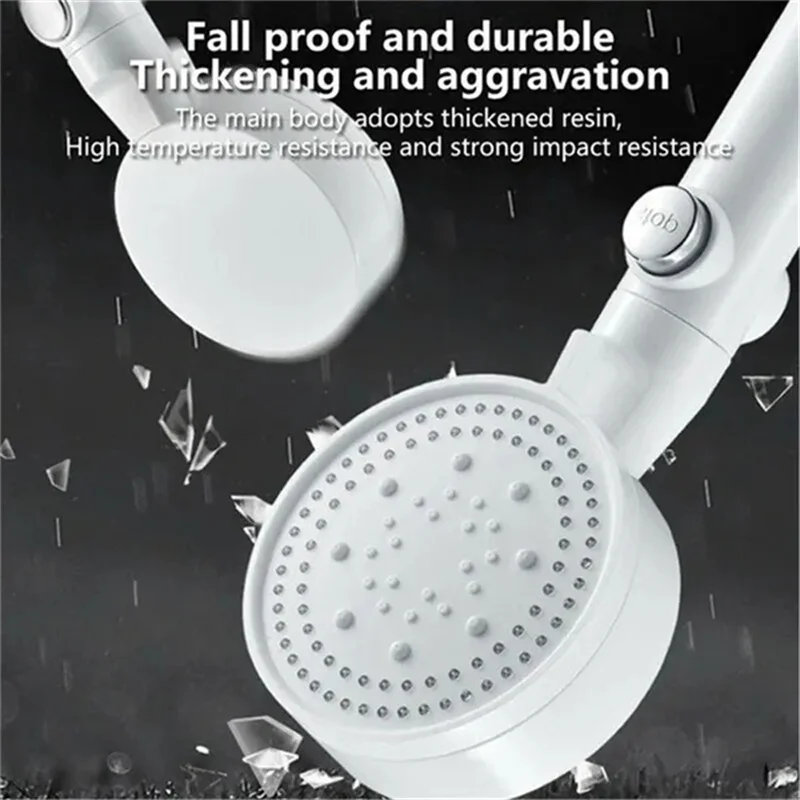 5 Modes Adjustable Shower Head Handheld High Pressure Water Saving Bathing Sprayer Luxury Bath Massage SPA Bathroom Accessories