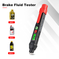 Car Accessories For DOT3/DOT4/DOT5.1 Test Pen Brake Fluid Tester With LED Indicator Warning HT662 Brake Liquid Oil Testing Tool