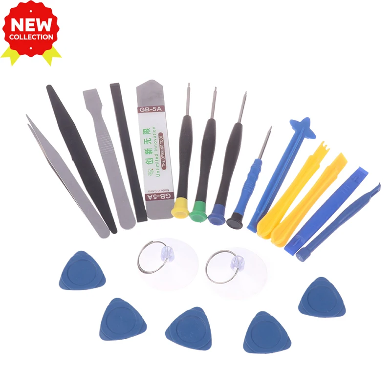 Penjualan Panas 21 Dalam 1 Perangkat Alat Perbaikan Ponsel Set Obeng Alat Pembongkaran Untuk Ponsel Tablet Laptop Kit Alat Pembuka