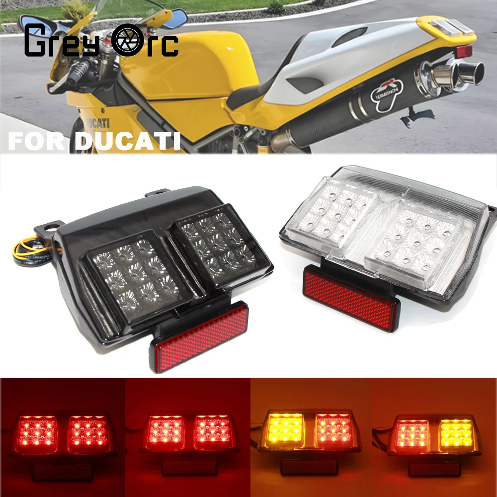 

Motorcycle Taillight Turn Signal Brake Signal Integration For Ducati 748 916 996 1994-2003 998 998R 2002 2003 2004 Accessories