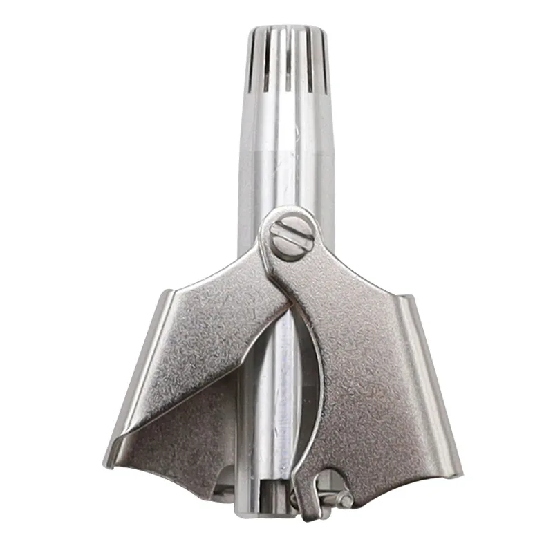 Manueller Nasenhaarschneider aus Edelstahl, sicher und nicht beschädigend, einfaches und kompaktes, waschbares Haarentfernungs- und Reinigungswerkzeug