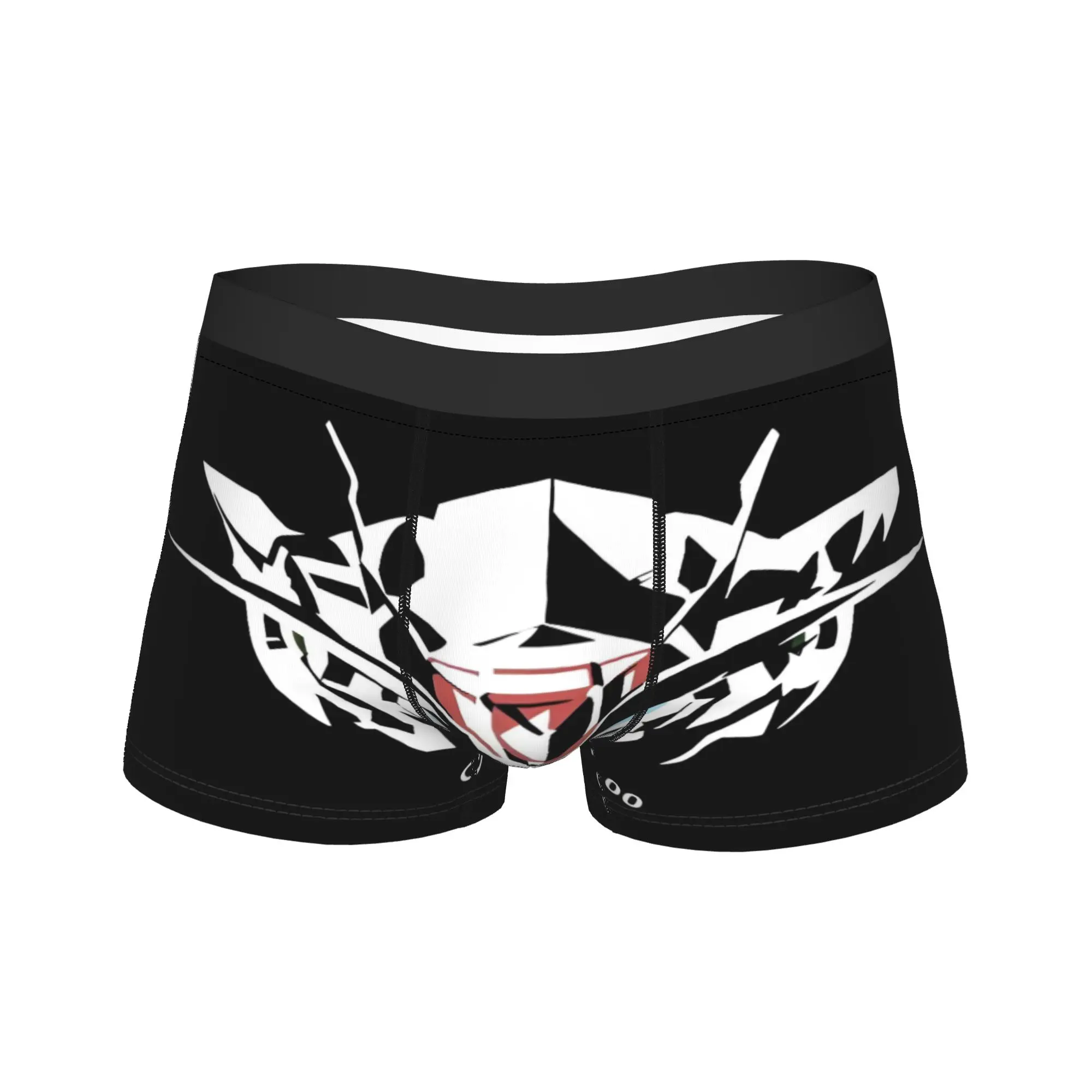

Mobile Suit Gundam 0079 Boxer Shorts 3D Pouch Underwear Hot Sale Printing Boxer Brief Elastic Men's Panties Plus Size 2XL