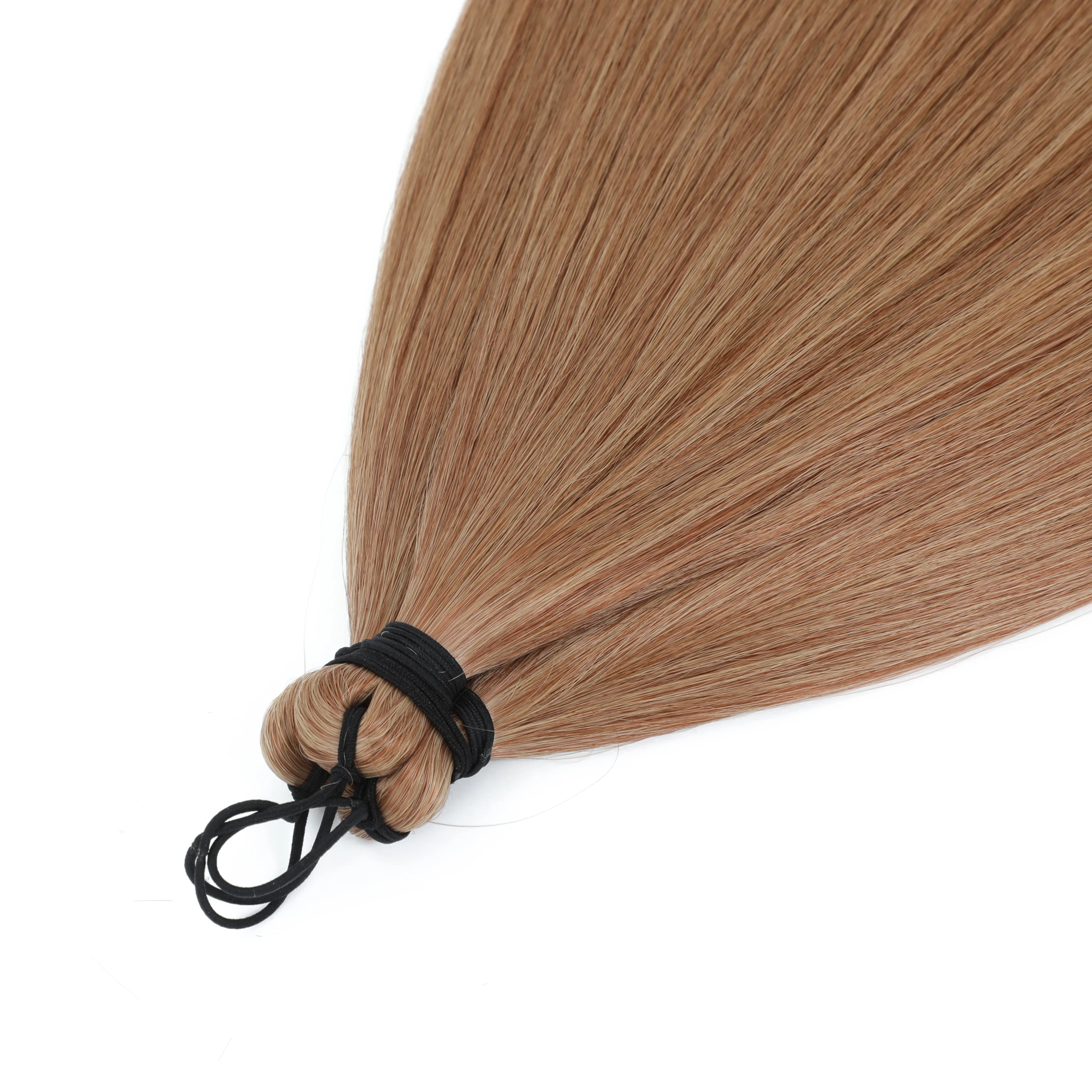 28 بوصة 3 قطعة ارييل مستقيم المهر الشعر حزم الكروشيه الضفائر الشعر جدائل شعر صناعية أومبير شقراء الكروشيه وصلات شعر #3