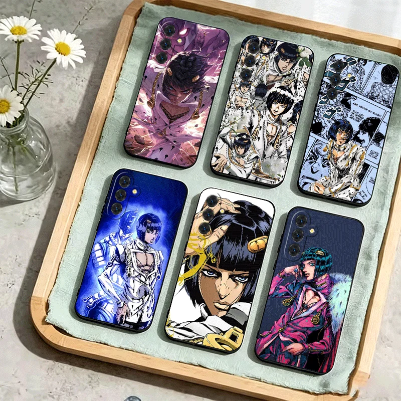 JoJo Adventure Bruno Buccellati Phone Case For Samsung Galaxy A17 A16 A15 A14 A13 A57 A56 A55 A54 A53 A37 A36 A35 A34 A33 A27 A2