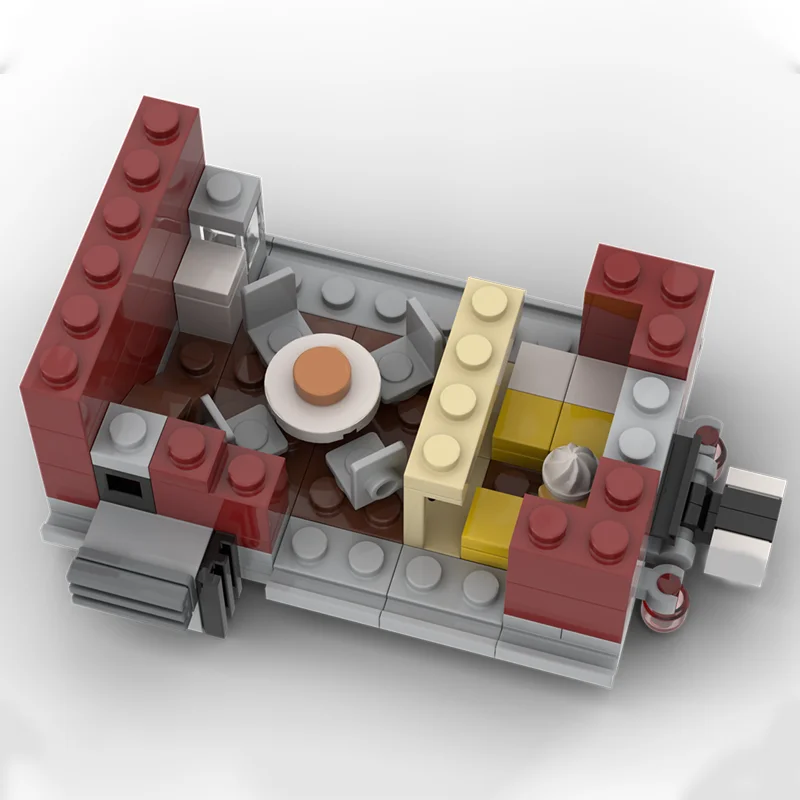 463PCS Ghostbusters Firehouse สำนักงานใหญ่สถาปัตยกรรม MOC DIY ชุดอาคารบล็อก