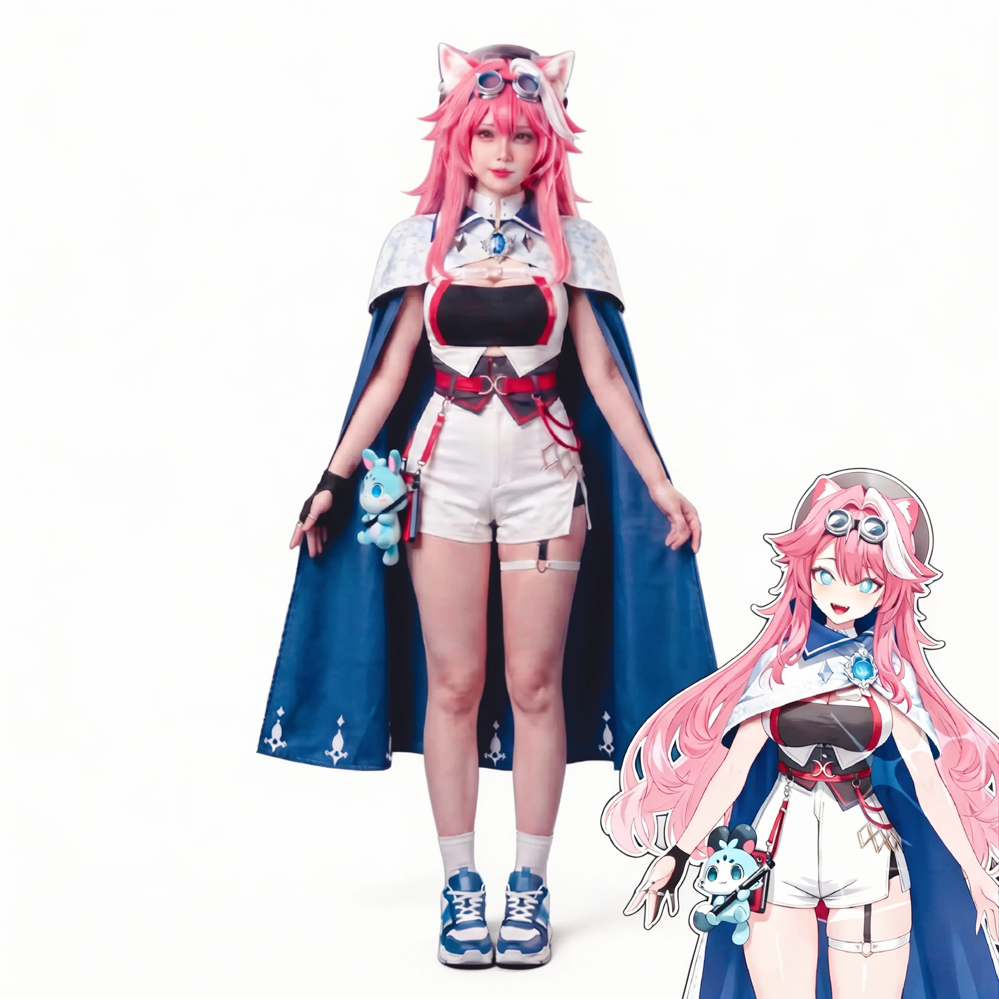 Costume de cosplay Hololive English ENigmatic Recollection Libestal Cloak, tenue de cape de Vtuber fantastique, ensemble complet pour femmes