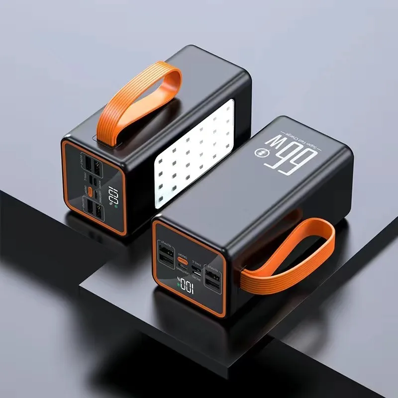 50000/160000mAh Outdoor Power Bank 100W Fast Charging Portable Mobile Charger External Battery for IPhone Android view 3