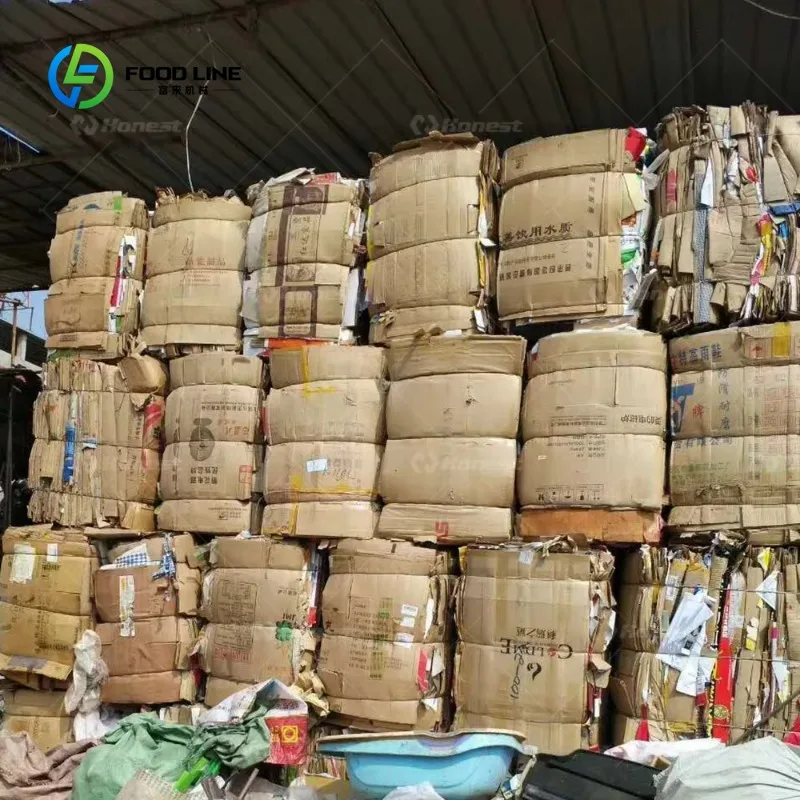 Customized Hydraulic Waste Plastic and Cardboard Baler Horizontal Baler Automatic Baler Press Machine for Sale in Good Price