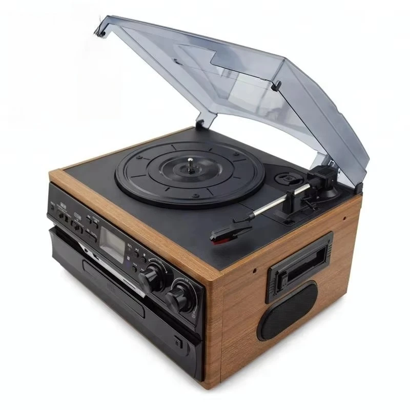 The New Wholesale Price of cd to Vinyl Records Player With Stereo Am Fm Radio