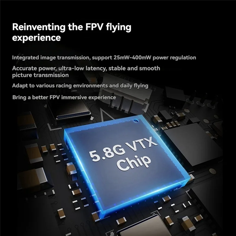 B24B Matrix 1S Bürstenloser 5-in-1-Flugcontroller AIO Bürstenloser Flugcontroller Integriertes ESC-Zubehör