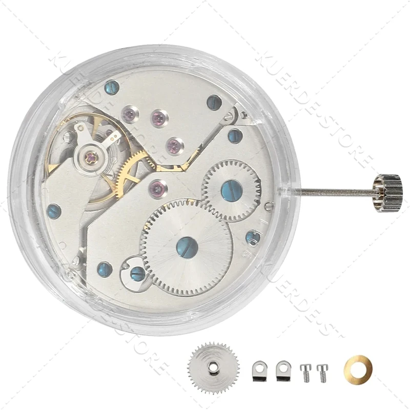 For Seagull ST3620 6498 Watch Hand Winding Movement Watch Repair 17 Jewels Watch movement Date at 6 o\'clock Mechanical Movement