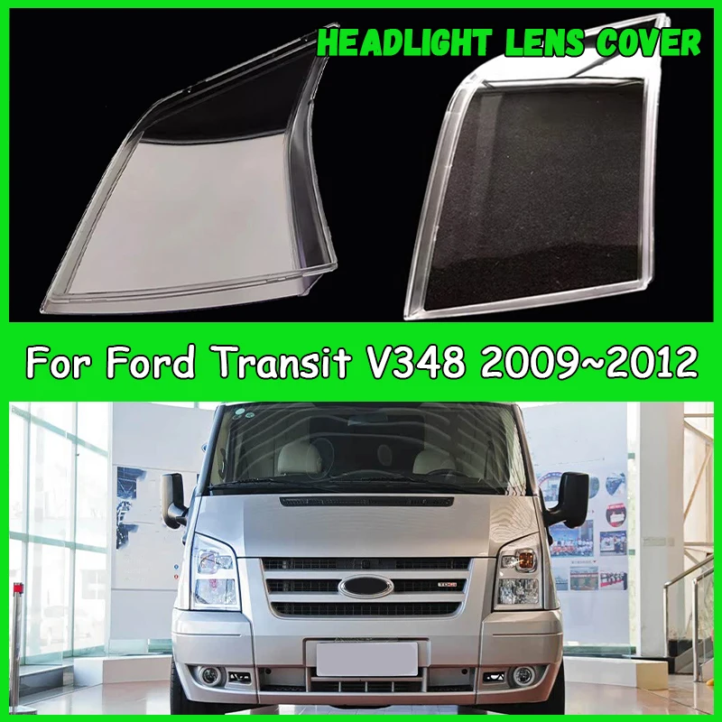 

For Ford Transit V348 2009 2010 2011 2012 Car headlight cover cap Headlamp Shade Head Lamp headlight lamp cover car accessories
