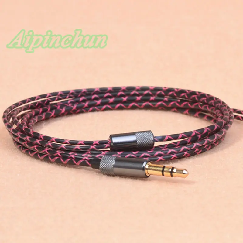 Aipinchun 3,5 мм 3-полюсный разъем для самостоятельной сборки наушников аудиокабель Ремонт Замена провода наушников шнур AA0233