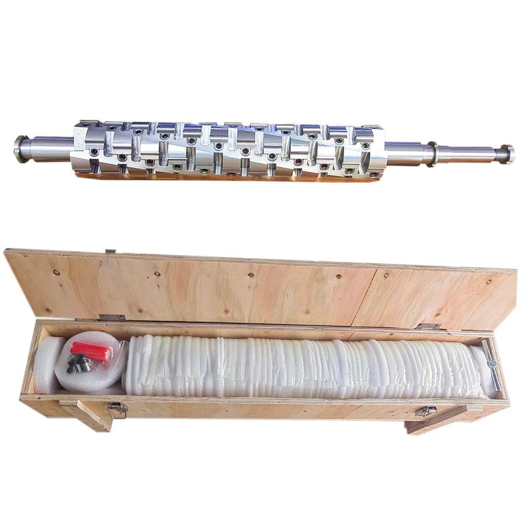 Woodworking Cutter Head Tool Steel Produced By Imported 5-Axis Machine No Patterns High Quality Wood Polishing Spiral Cutter