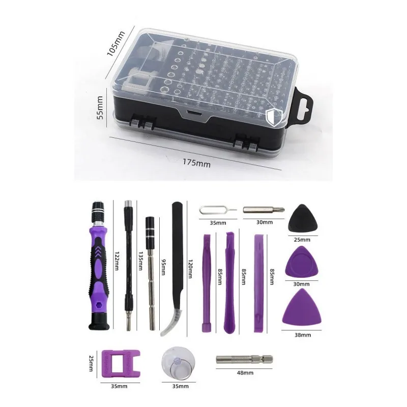 Precision Phone Repair Kit Magnetic Bits Magnet Mini For Glasses Iphone Watch Set Screwdriver