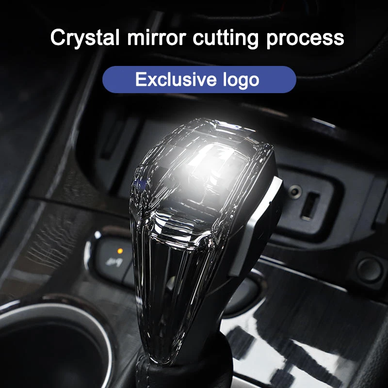 For Chevrolet Malibu XL EQUINOX GLAZER CRUZE ONIX SEEKER MONZA ORLANDO TRAILBLAZER modified luminous LED crystal gear shift knob