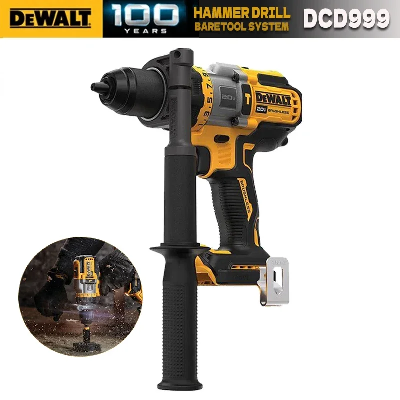 

DEWALT DCD999 20V Flexvolt Brushless Cordless Hammer Drill/Driver Advantage 2000RPM Motor Impact Drill Brushless Power Tools