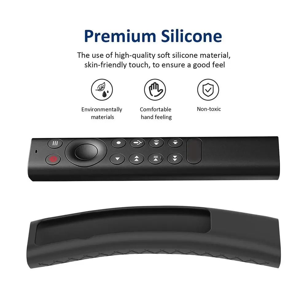 Protective Case Remote Control Case Silicone Shockproof TV Remote Cover Plain Color for NVIDIA Shield TVPro/4K HDR view 3