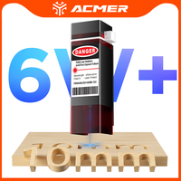 ACMER 6W 450±nm Laser Head For S1 Mini Engraving Machine Laser Cutting Wood Acrylic Upgrade Blue Light Laser Output Module