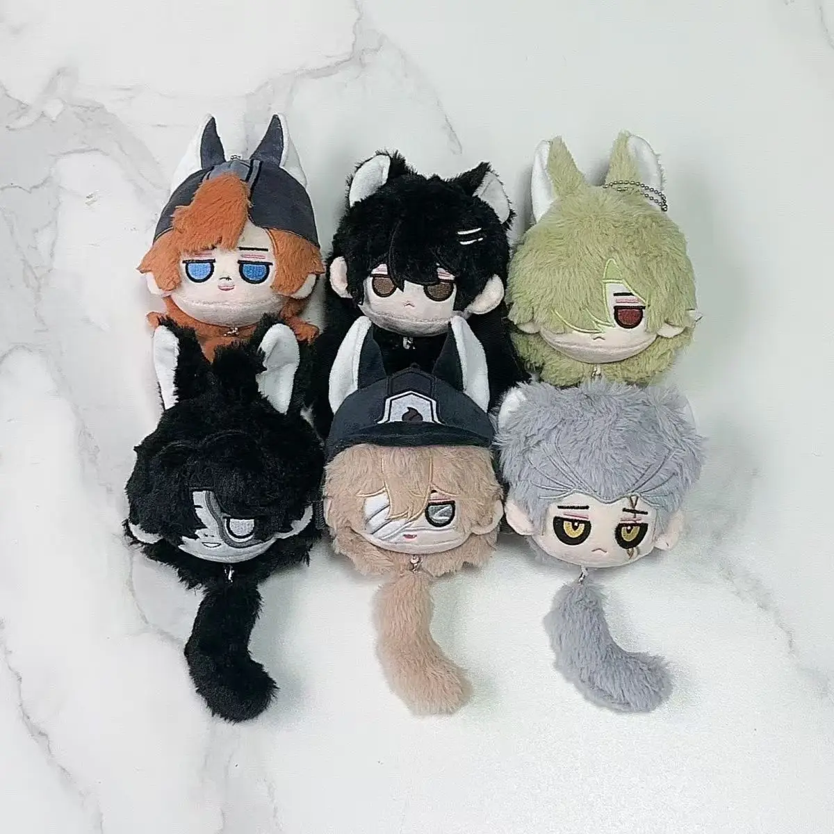 Game Norton Campbell Identity V Alva Lorenz Cheerleader Florian Brand Andrew Kreiss Qi Shiyi Anime Plush Figure Pendant Keychain