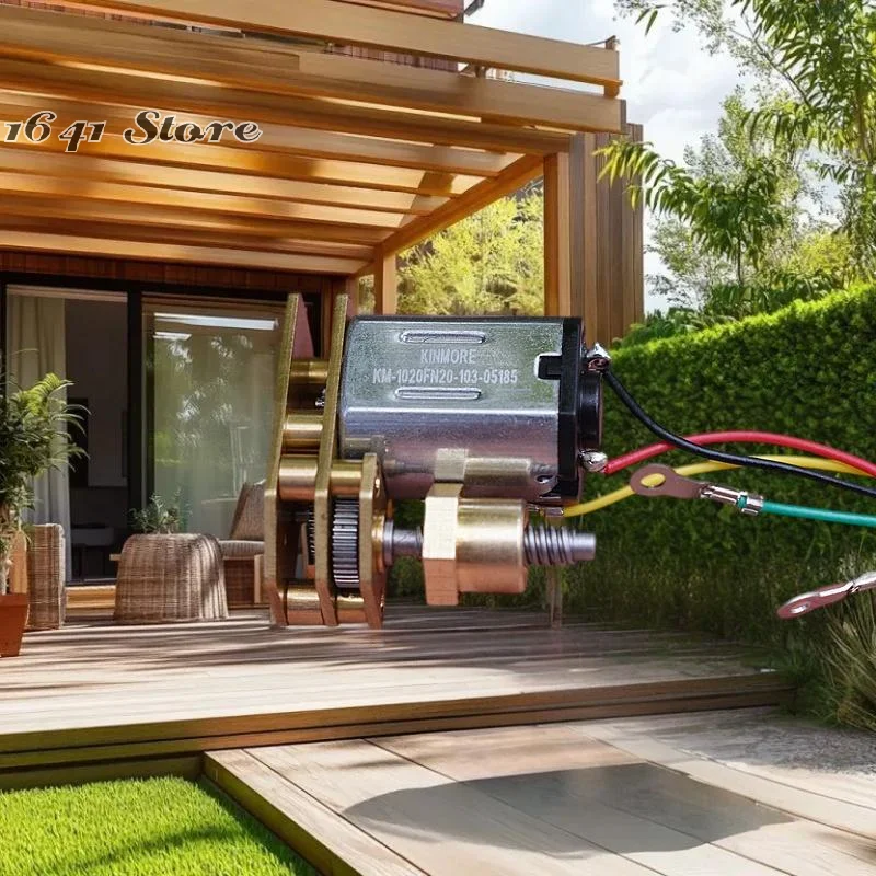 

DC 3V 3.7V N20 Micro Gear Motor, DIY Lock, Screw Shaft and Full Metal Nut Movement Up Down