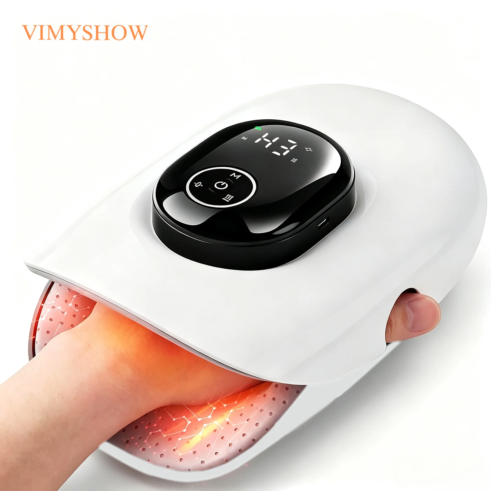 Heated Gloves Electric - Smart Hand Massager with Heat and