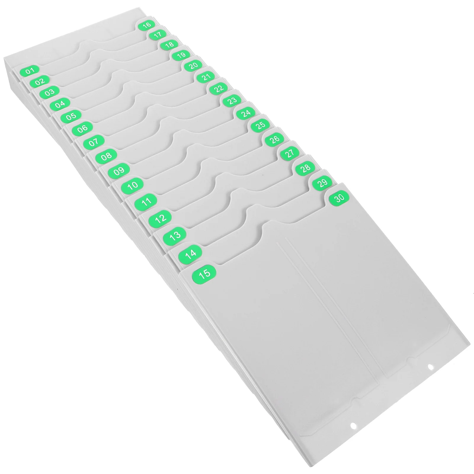 Attendance Rack Multi-grid Cards Holder Place Clocking Slot Position Multiple Light Grey Staff