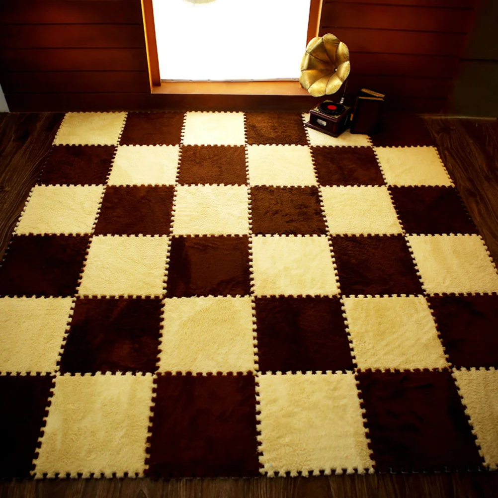 

Eva Interlocking Kids Play Mats Coffee Noise-Reducing Durable Baby Crawling Gym Exercise Puzzle Carpet Carpet Kids Puzzle Mat