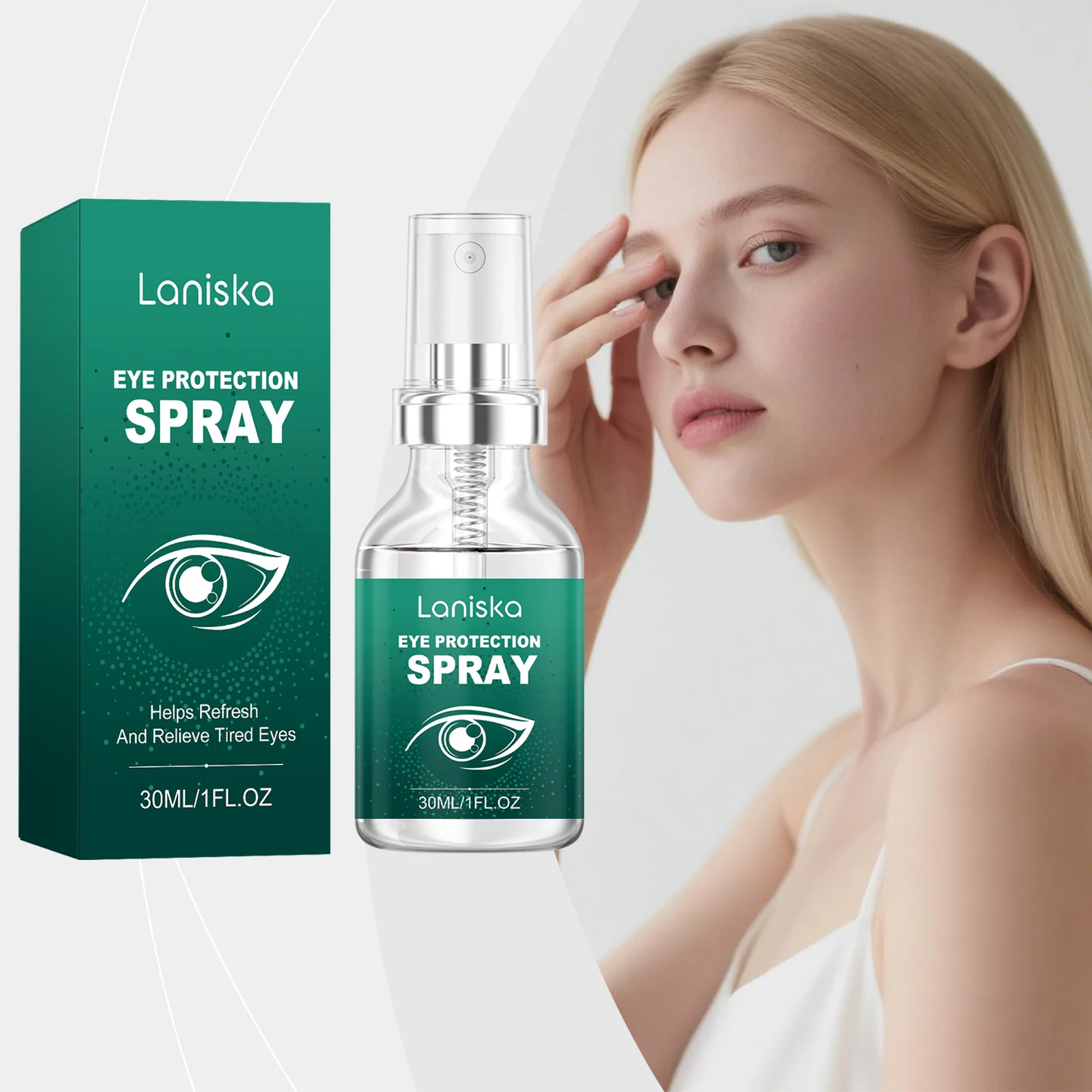 Relaxing Eye Spray Soothing Eye Paindry Swelling Anti Fatigue Relieves Presbyopia Vision Enhancer Moisturizing Eye Massage Care