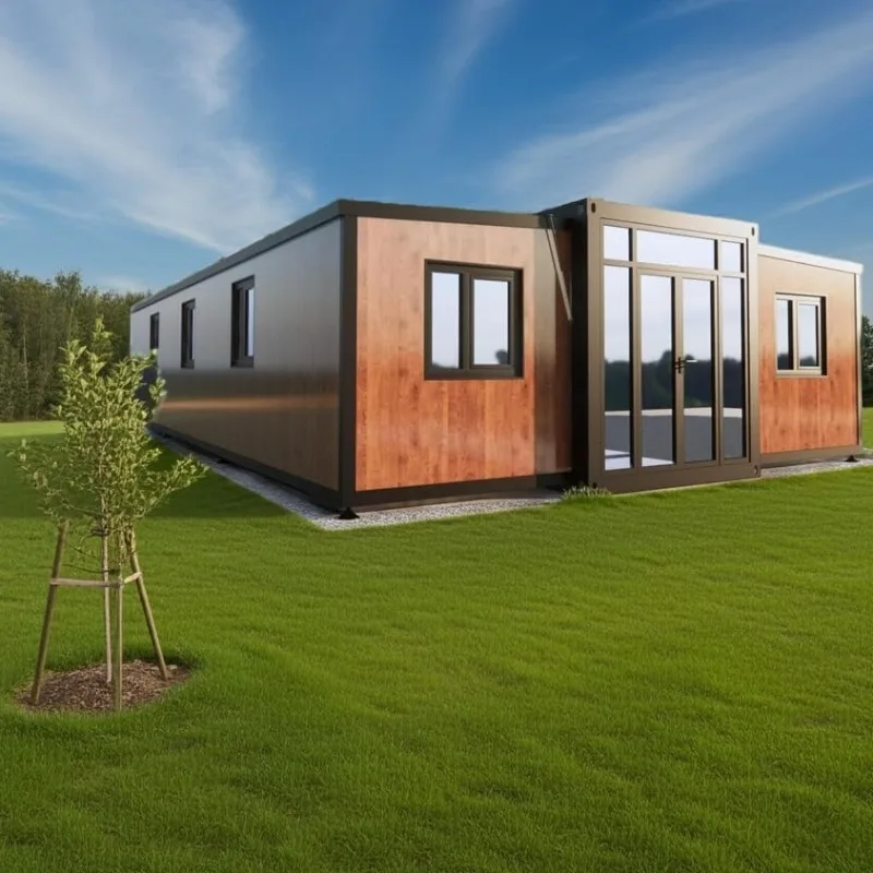 40FT Portable Prefab Tiny Home Detachable Home Container House 36㎡ 72㎡ Ready To Living Stylish Self-Contained and Set To Move