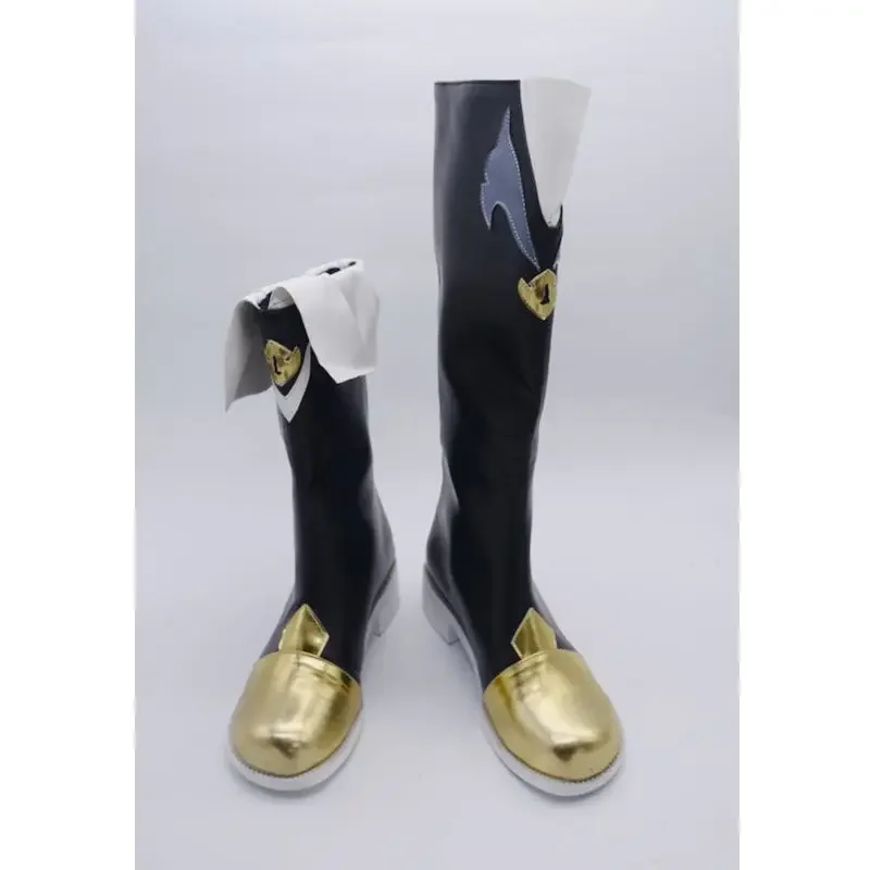 Honkai:Star Rail Sushang High and Low Tall Boot Short Boot Cosplay High Heel Boots Shoes Halloween For Girl Boy PU Leather Shoes