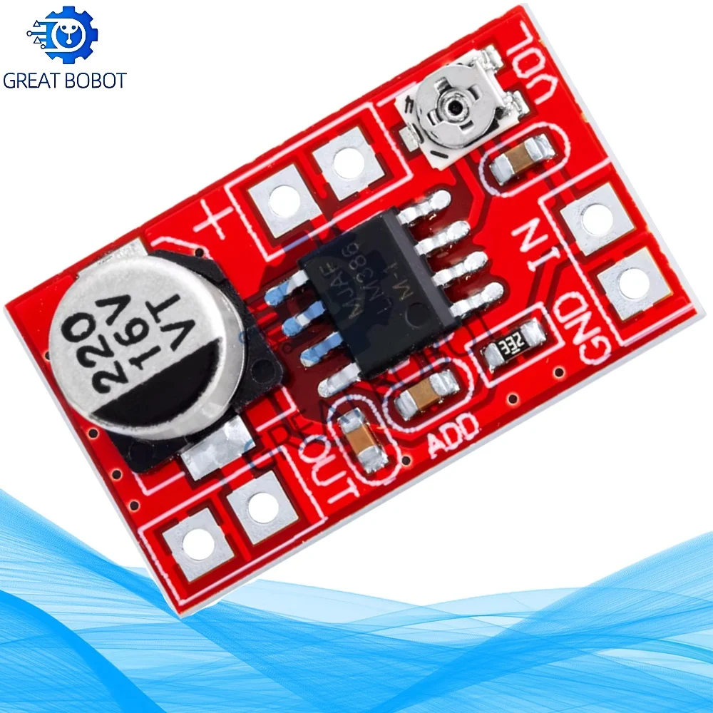 5-12V Mini Microphone Amplifier Board Electret Condenser Mic Preamp Module for Audio Signal Processing