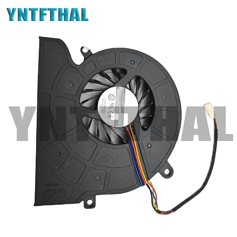 Ventilador original de 4 fios para PLB11020B12H, 12V, 0.7A