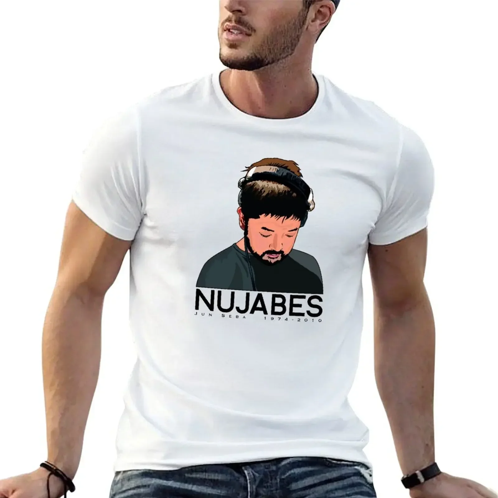 Nujabes Rest in Beats T-Shirt graphic shirts sweat hippie clothes Men's clothing