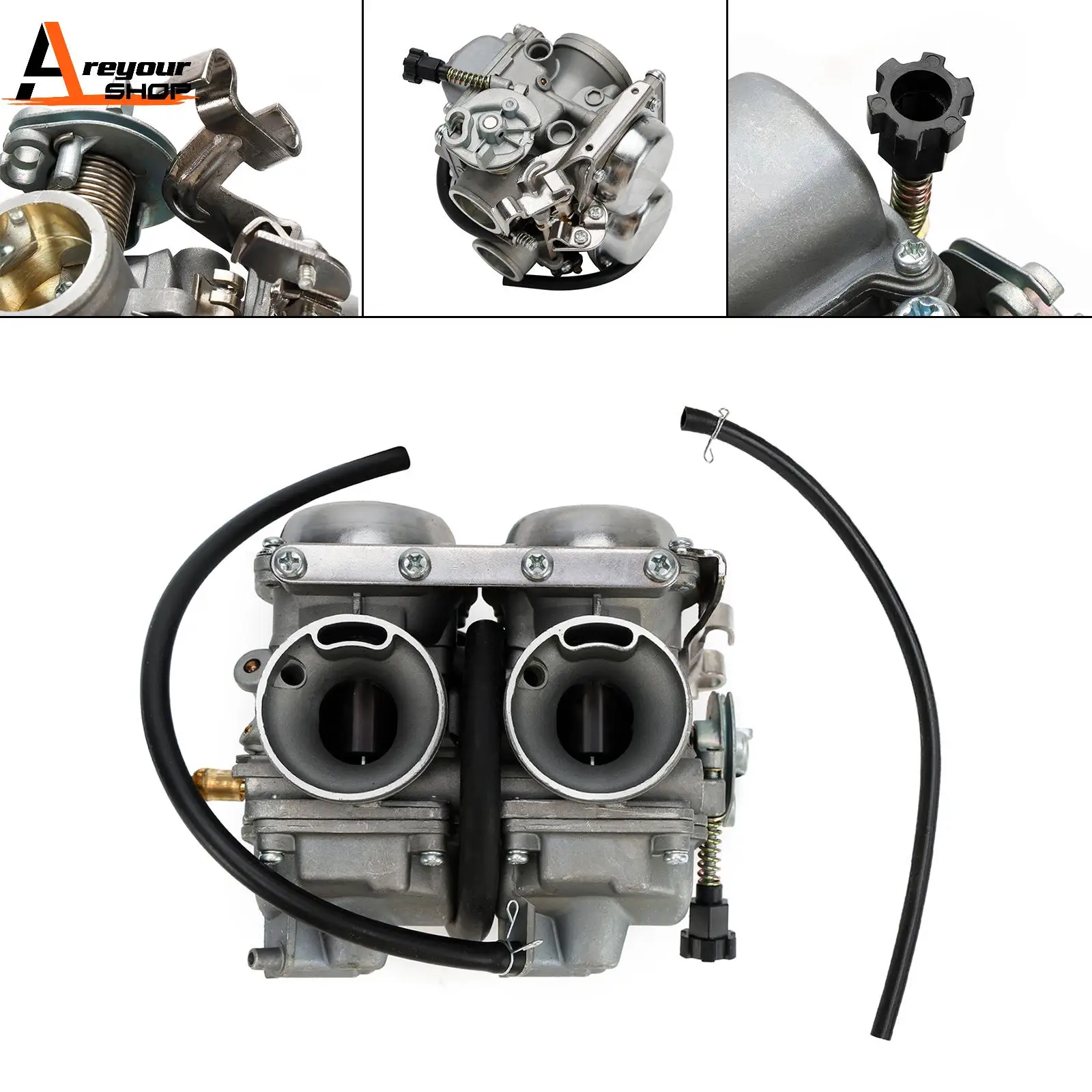 Areyourshop Carburator Double Cylinder for Chamber 250cc Rebel CMX 250cc CMX250 CA250