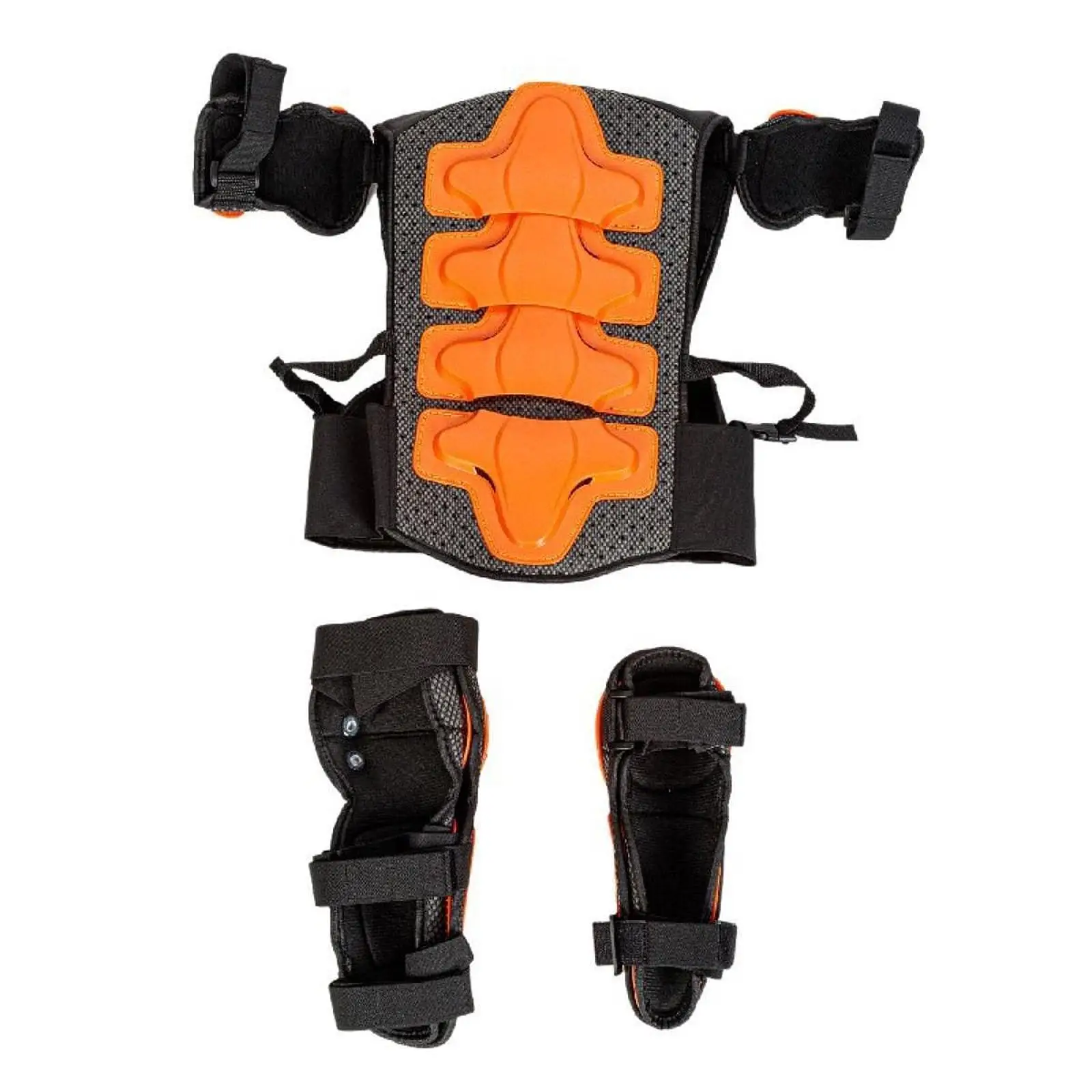 Kids Motorcycle Motocross Gear Set Armour Vest Chest Spine Back Protector for Riding Skiing Cycling Motocross Skating view 3