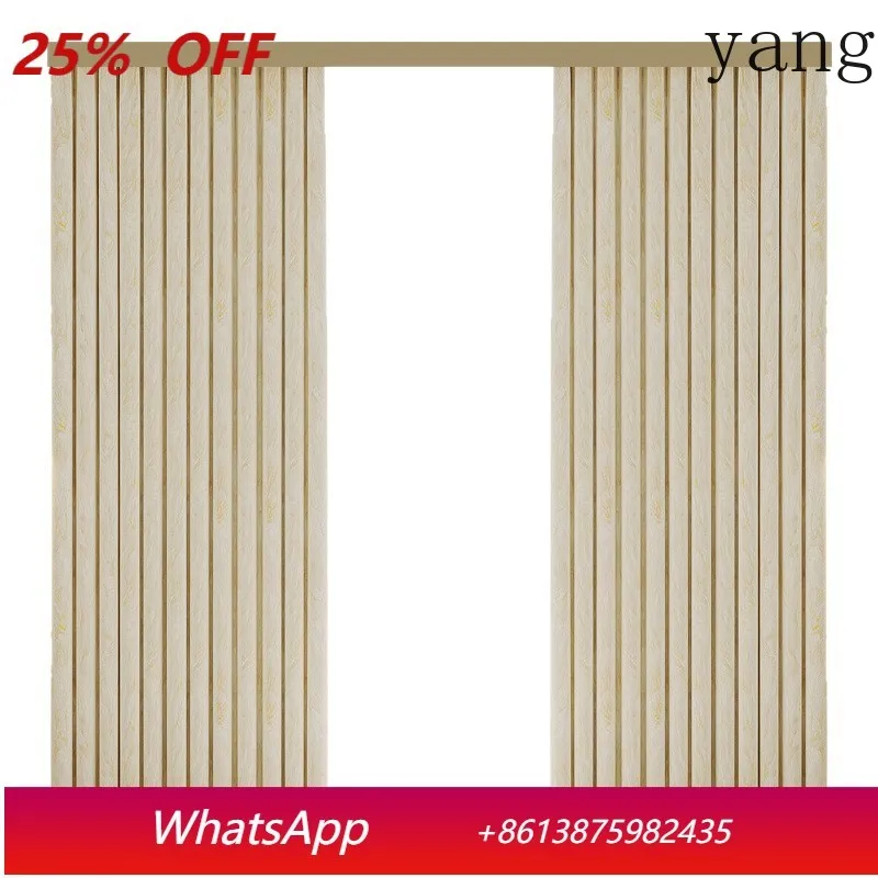 

YJQ Chenier gilt curtains blackout bedroom French living room balcony light luxury curtains
