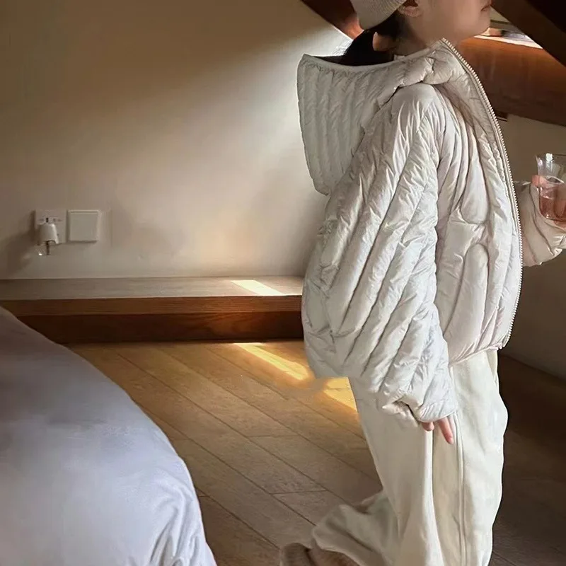 2025 элегантные белые пуховые корейские теплые хлопковые куртки для девочек, мягкие зимние повседневные парки для мальчиков, черная парка на молнии, верхняя одежда, детское пальто 2025 элегантные белые пуховые корейские теплые хлопковые куртки для девочек, мягкие зимние повседневные парки для мальчиков, черная парка на молнии, верхняя одежда, детское пальто