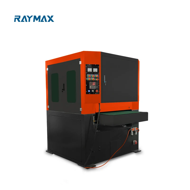 RAYMAX Flat Sanding Machine for Industrial Grinding Surface Deburring and Polishing Sanding Machine