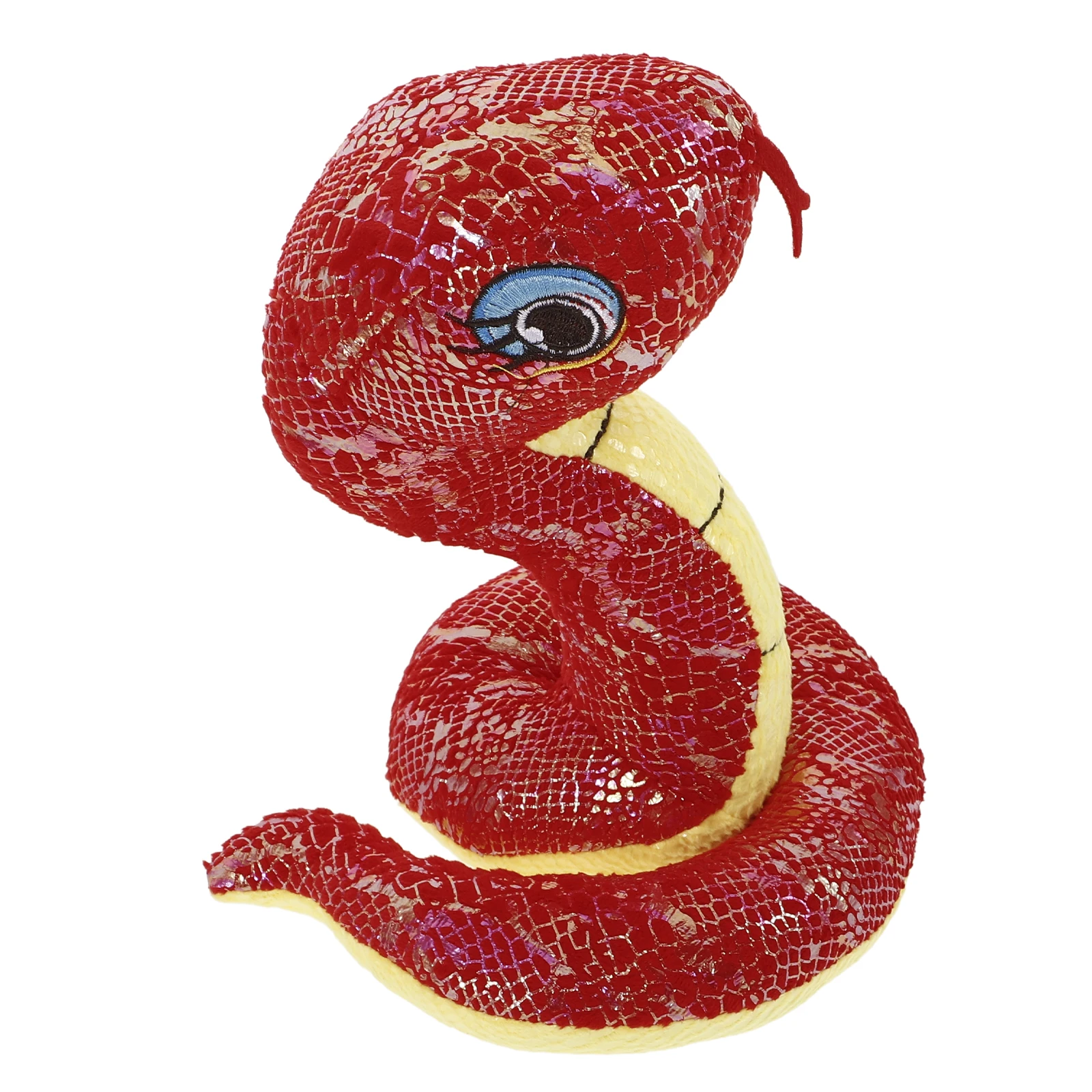 

2025 Zodiac Red Short Cartoon Figurine Stuffed Animal Decor Sensory Stuffed Animal Party Favor Halloween