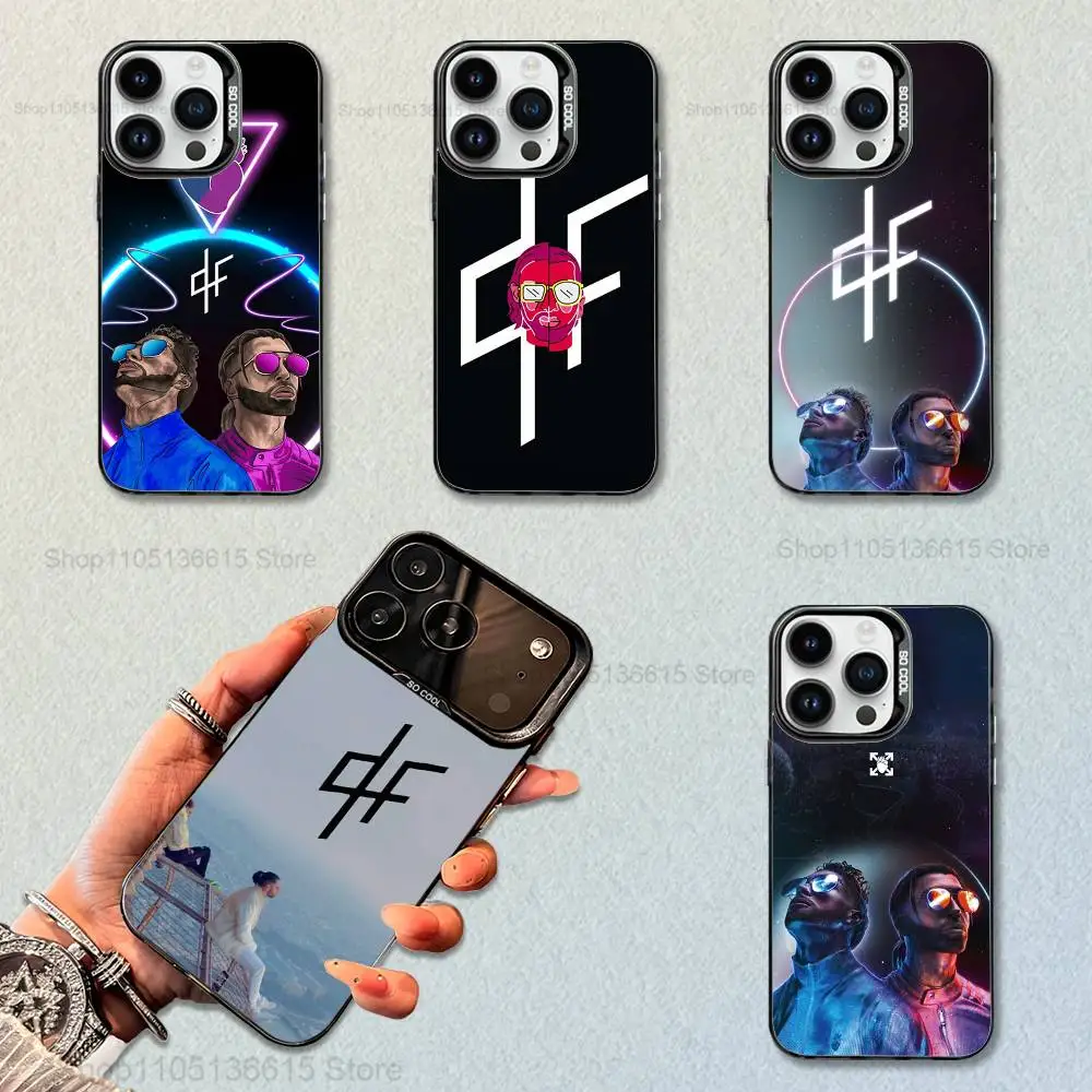 

Rapper P-PNL Q-QLF Cool Phone Case For iPhone 16,15,14,17,13,12,11,Mini,Pro,SE,XS,MAX,Air,Black Matte Silicone Cover