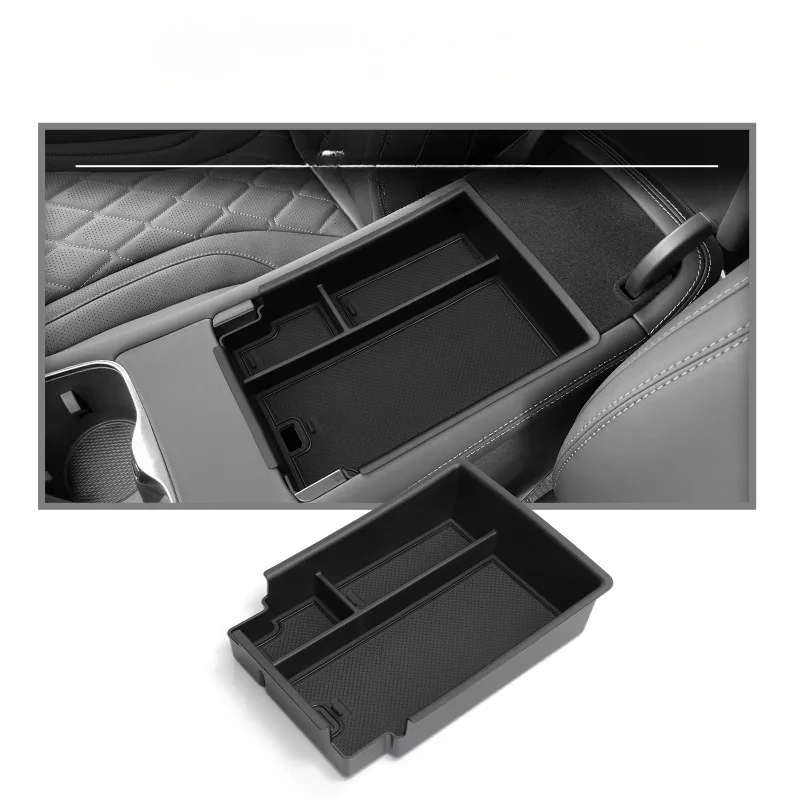 Für BYD Sealion 7 EV 2024 2025 Armlehnen-Aufbewahrungsbox Getränkehalter Mittelkonsolen-Aufbewahrungsbox für Kleinkram Auto-Innenausstattung – Detail 5