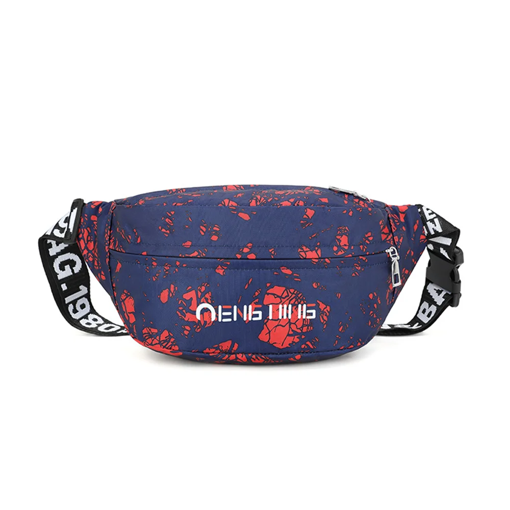 Men\'s And Women\'s Running Waist Bags Outdoor Mobile Phone Storage Bags Fashionable Sports Colorful Chest Bags Simple Cycling