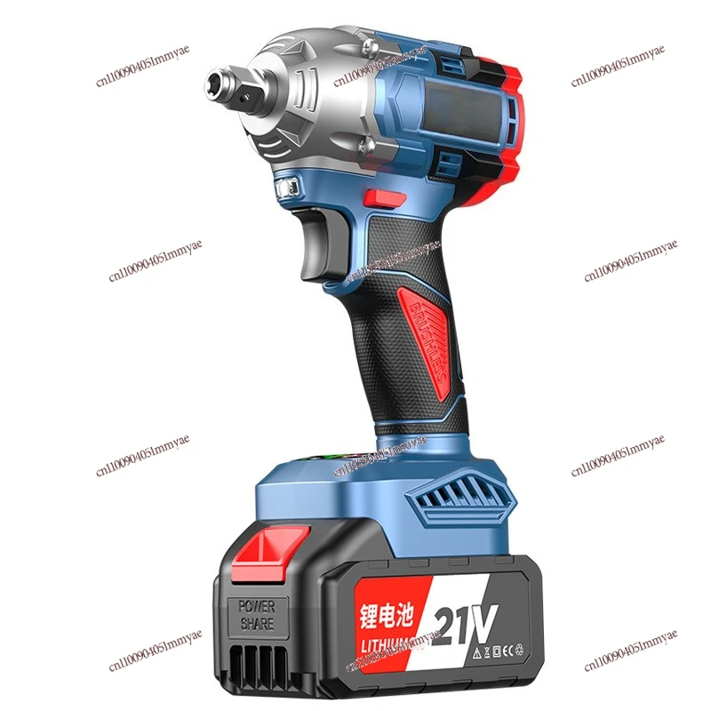 

Brushless Electric Wrench High Torque Lithium Battery Impact Electric Drill Rechargeable Shelf Auto Repair Multifunctional