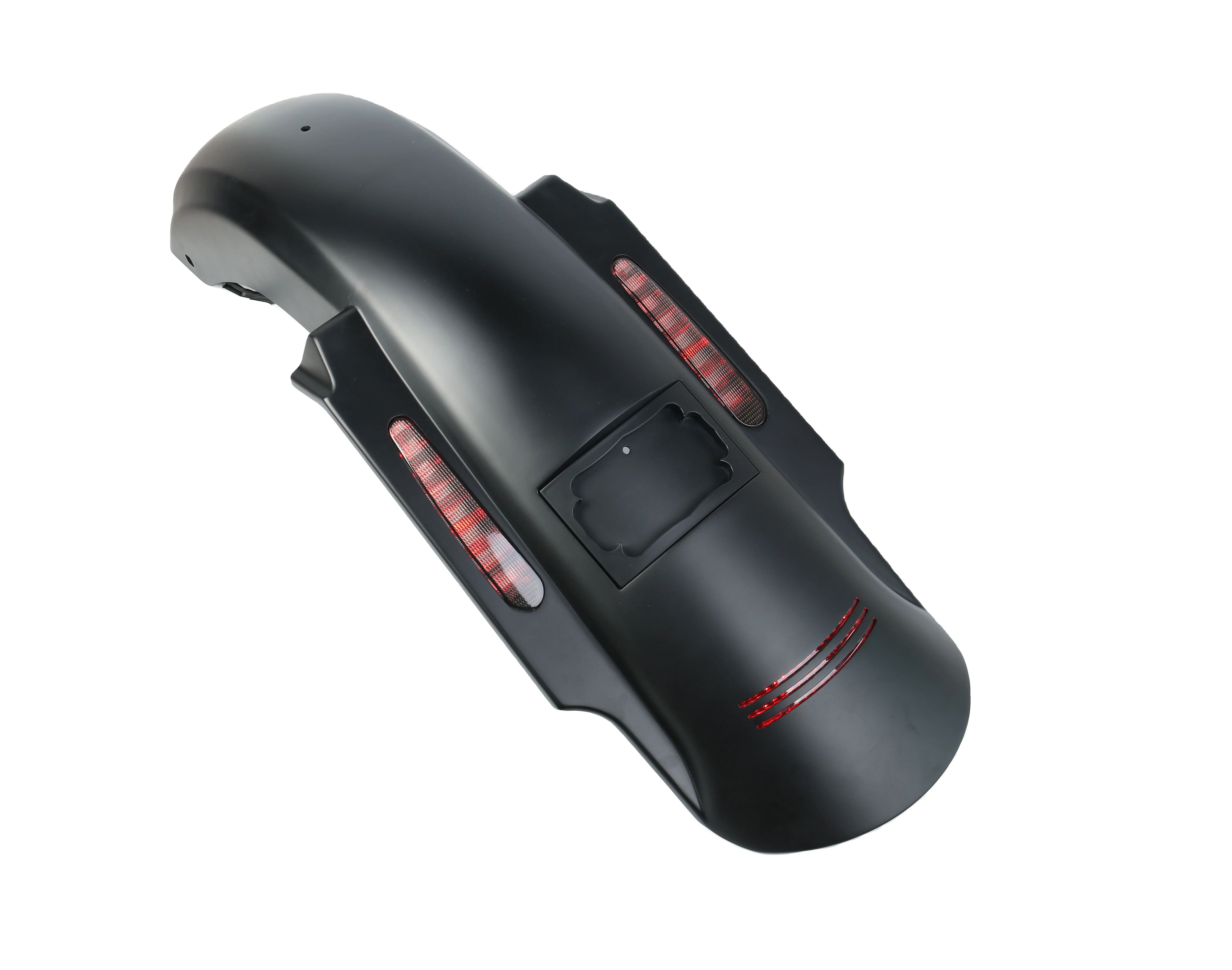 

Best Price Motorcycle Extended Rear Fender With LED Lights and Wire Harness for Hardson Touring 14-UP