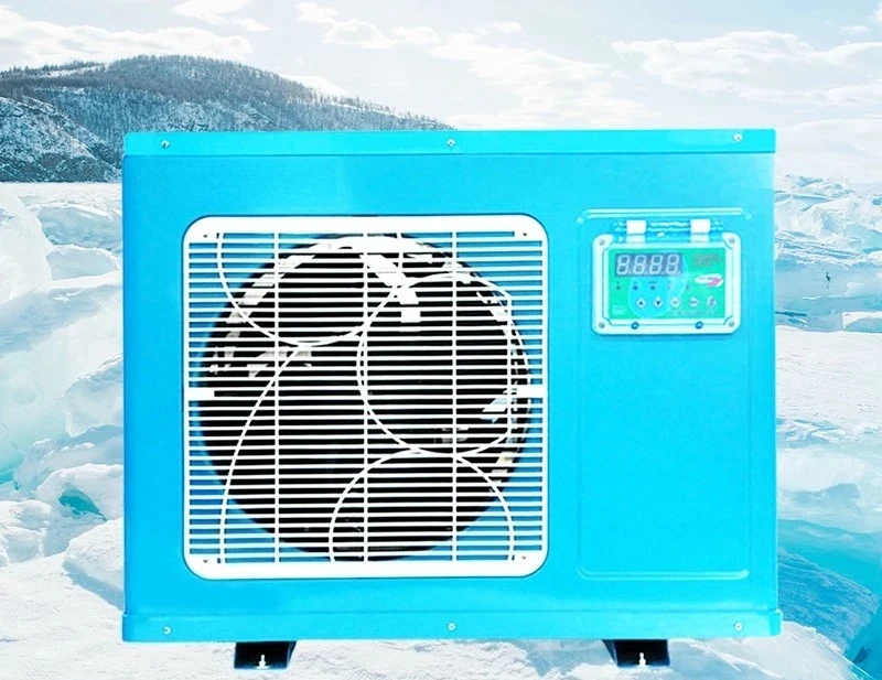 Industrial mall integrated hot and cold seafood aquaculture refrigerator chiller manufacturer