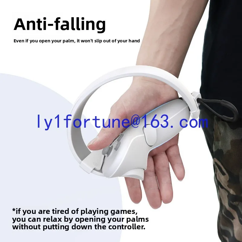 PICO 4/Anti-detachment finger tiger strap PRO handle protection does not block the signal Comfortable elastic AMVR accessories