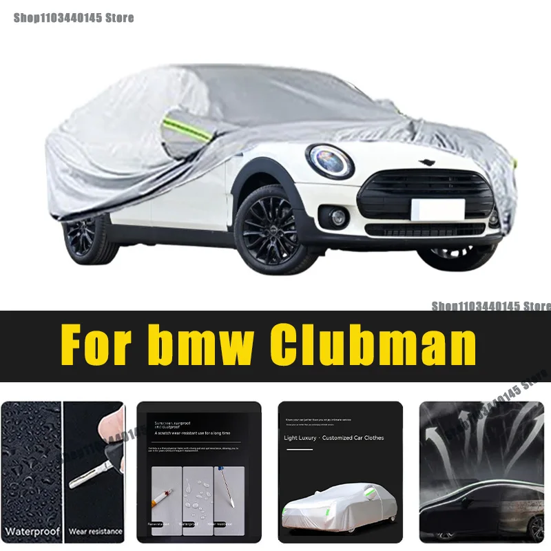 

Full Car Covers Outdoor Sun UV Protection Dust Rain Snow Oxford cover Protective For bmw Clubman Accessories car umbrella