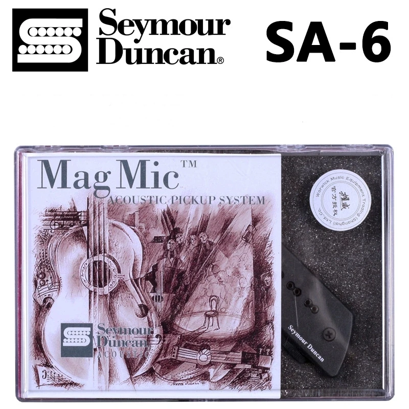 Seymour Duncan Mag Mic SA-6 Acoustic Soundhole Mic System Pickup